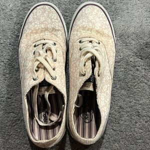 Sperry Top Sider Women’s Canvas Sneakers - Size 8